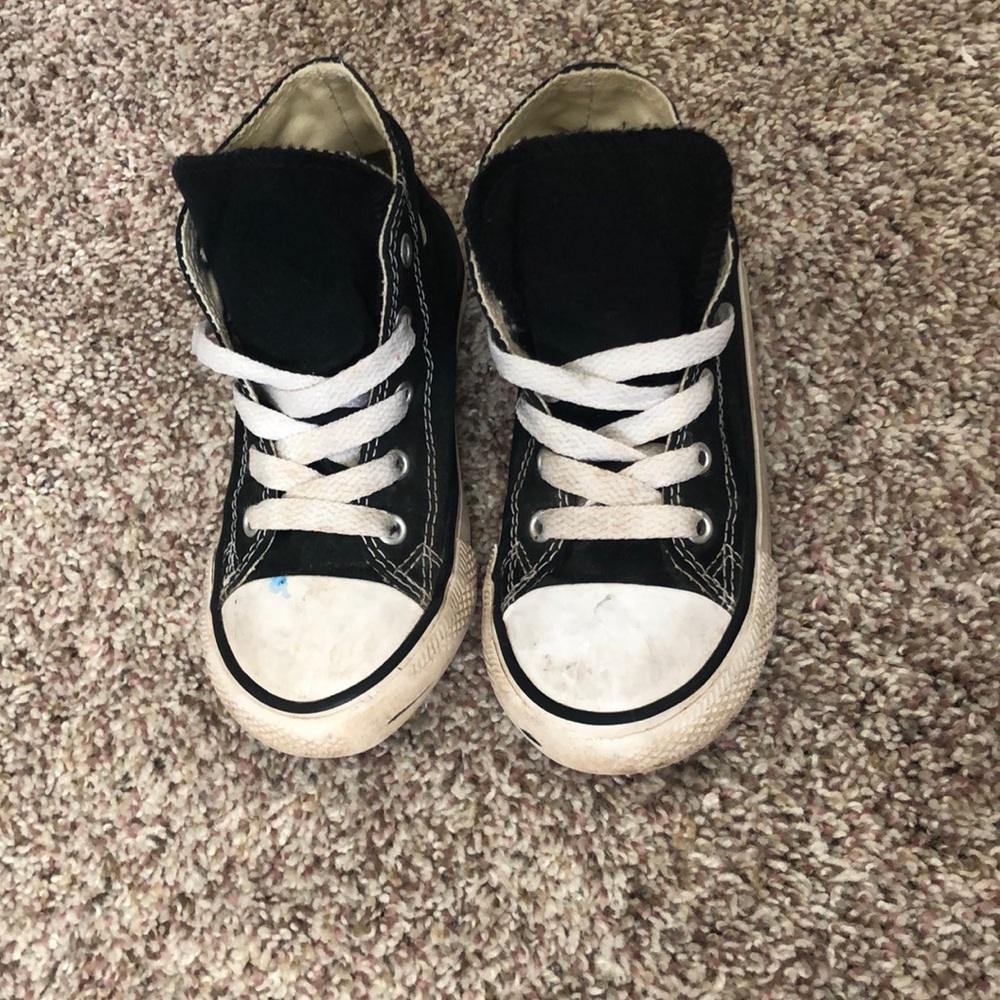 Black Hightop Converse